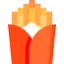 French fries icon 64x64