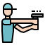Shooting range icon 64x64