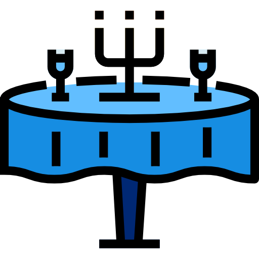Dinner table icon