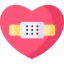 Broken heart icon 64x64