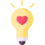 Light bulb icon 64x64