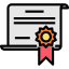 Certificate icon 64x64