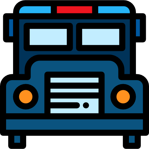Prison bus icon