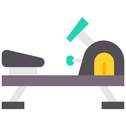 Rowing machine icon