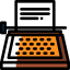 Typewriter icon 64x64
