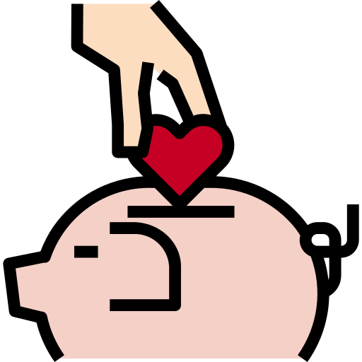 Piggy bank icon