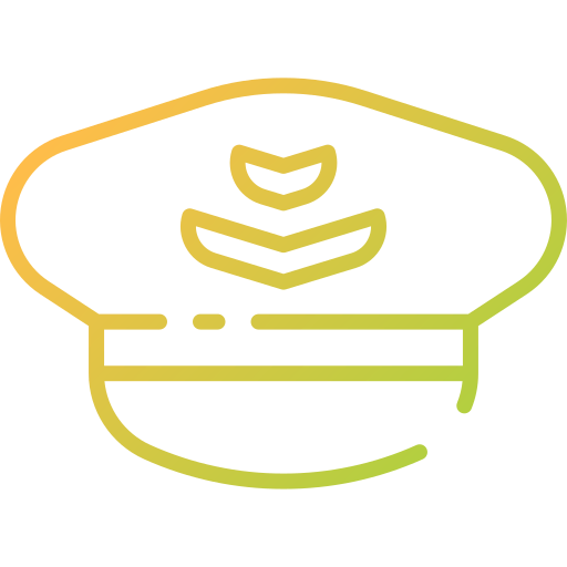 Pilot hat icon