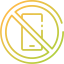 No phone icon 64x64