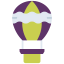 Hot air balloon icon 64x64