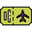 Boarding pass icon 64x64