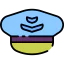 Pilot hat ícono 64x64