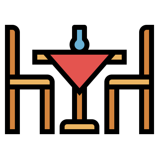 Dinner table icon