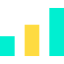 Bar chart icon 64x64