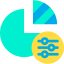 Pie chart icon 64x64