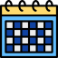 Calendar ícono 64x64