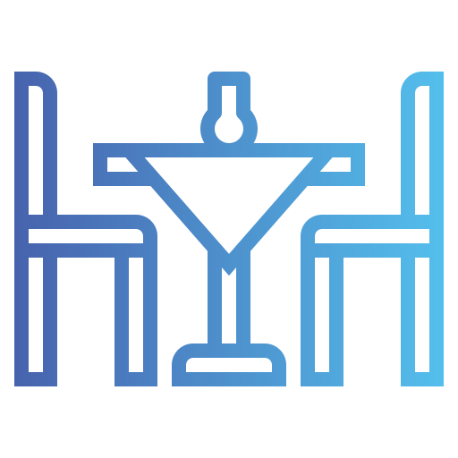 Dinner table icon