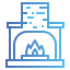 Fireplace icon 64x64