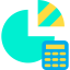 Pie chart icon 64x64