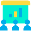Bar chart icon 64x64
