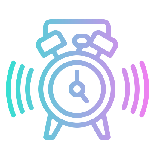 Alarm clock icon