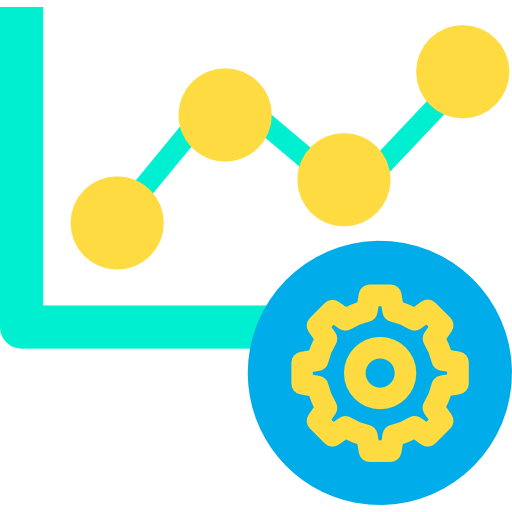 Line chart icon