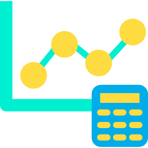 Line chart icon