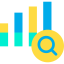 Bar chart icon 64x64