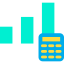 Bar chart icon 64x64