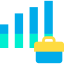 Bar chart icon 64x64
