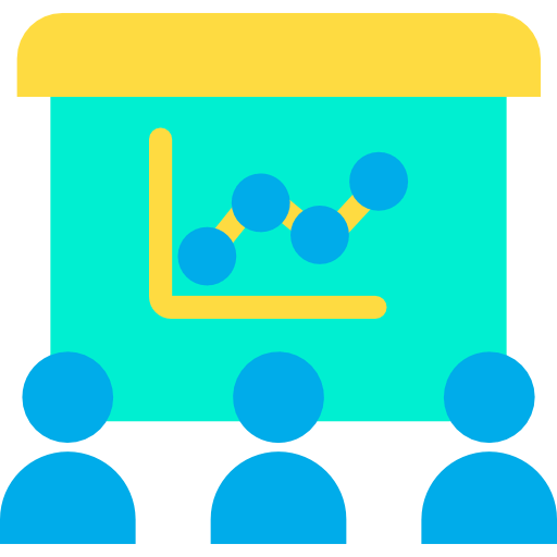 Line chart icon