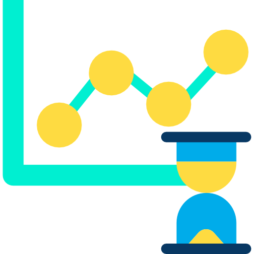 Line chart icon