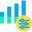 Bar chart icon 64x64