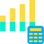 Bar chart icon 64x64