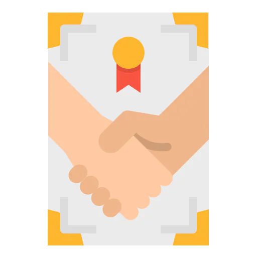 Contract icon