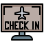 Check in icon 64x64