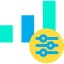 Bar chart ícone 64x64