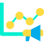 Line chart ícone 64x64