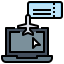 Plane ticket icon 64x64