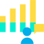 Bar chart ícone 64x64