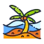 Coconut tree 图标 64x64