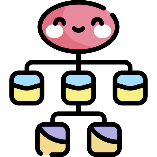 Organization chart icon