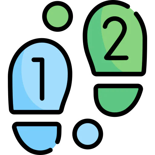 Steps icon