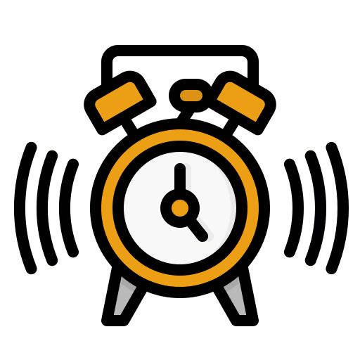 Alarm clock icon