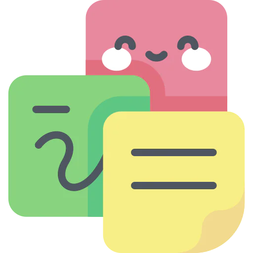 Sticky notes icon