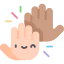 High five ícone 64x64