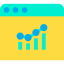 Bar chart ícone 64x64