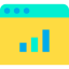 Bar chart ícone 64x64