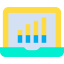 Bar chart ícone 64x64