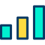 Bar chart icon 64x64