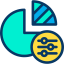 Pie chart icon 64x64